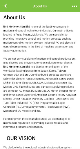 iMS Motionet Sdn Bhd Screen 2