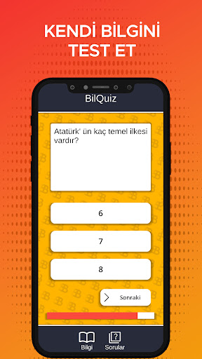 BilQuiz - Genel Kültür Testi Screen 3