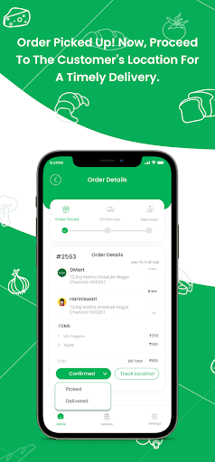 Grocery Partners App Screen 3