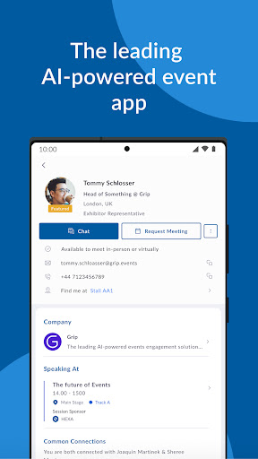 Android application ITECA Connect screenshort