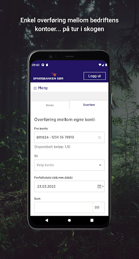 Sparebanken Sør Bedrift Screen 2