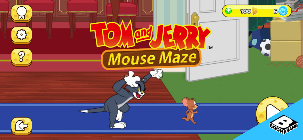 Лабиринт Тома и мышонка Джерри 3.0.1 APK + Мод (Unlimited money) за Android