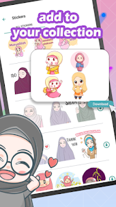 Hijab Sticker for Whatsapp