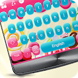 Pink Candy Keyboard Theme icon