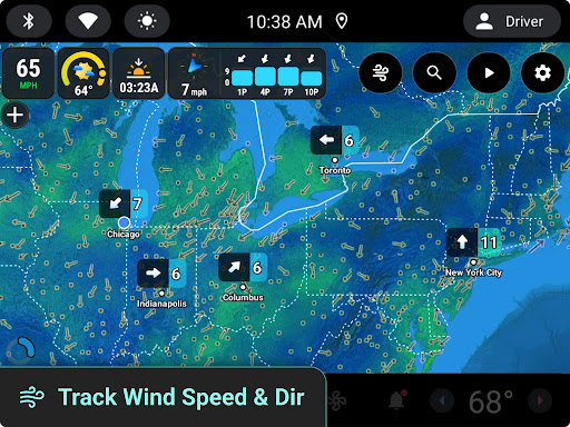 Screenshot of Weather Radar for Auto