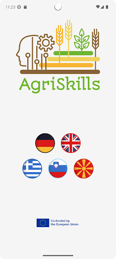 Android application AgriSkills screenshort