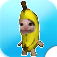  Gato Banana Stickers  Meme Gato Banana Sticker