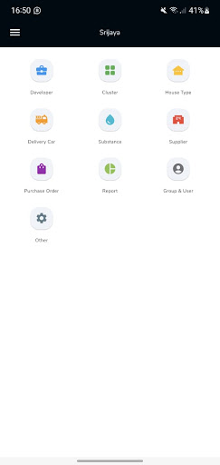 Android application Srijaya Abadi screenshort