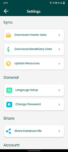 Arogya Sakhi Manager Screen 3