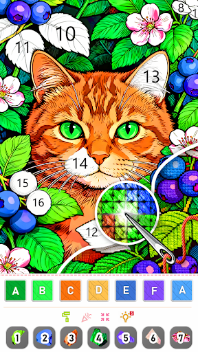 Cross Stitch Puzzle screenshot 1