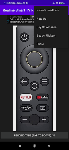 Realme Smart TV Remote Screen 2