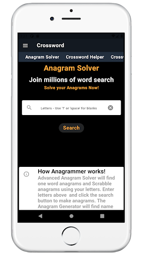 Android application Crossword screenshort