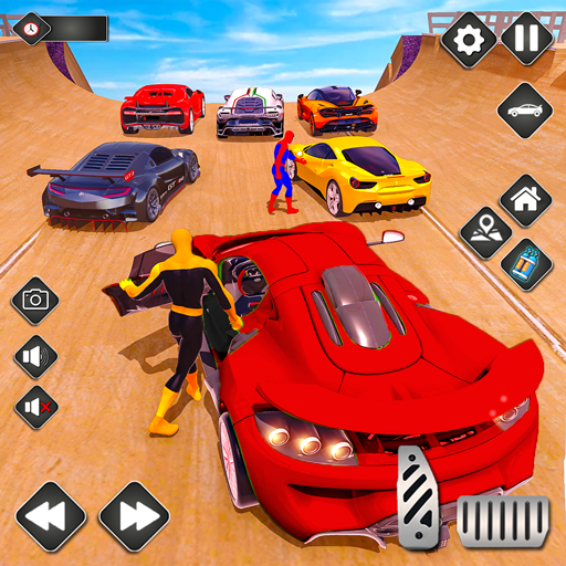 Crazy Car Stunt Racing Game logo