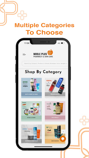 Android application Noble Plus screenshort