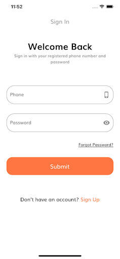 Android application Pillsbee Delivery Partner screenshort