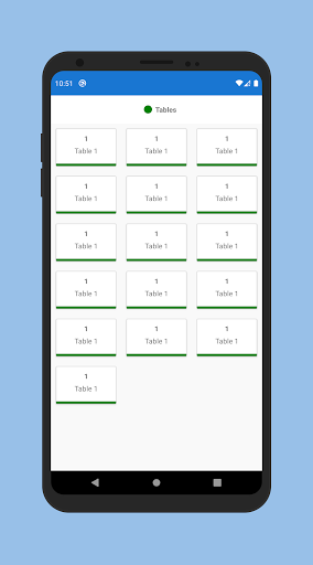 Android application nCafe Order (Demo) screenshort