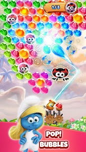 Smurfs Bubble Shooter Story 3.07.010005 Apk + Mod 1