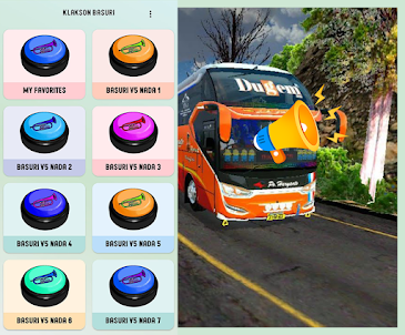 Downloaden & Spielen Klakson Telolet Basuri Bussid auf PC(Emulator)