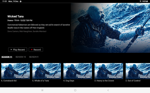 Screenshot of Lumos TV