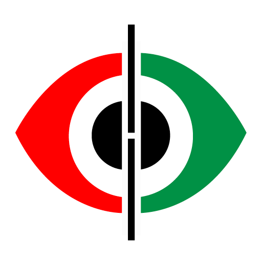 Red-Eye, Green-Eye™ logo