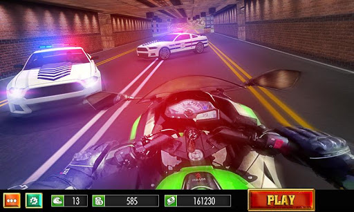 Motorbike Escape Police Chase: Moto VS Cops Car  screenshots 1