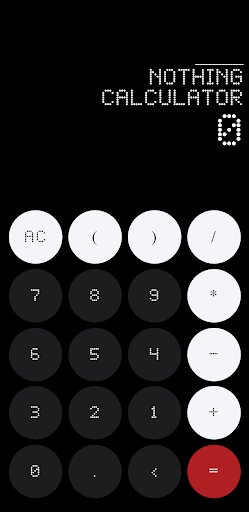 Android application Calculator screenshort