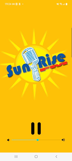 Android application SunriseFM screenshort