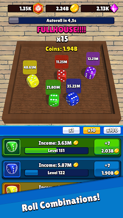 Game screenshot Idle Dice 3D: Random Roll 2024 hack