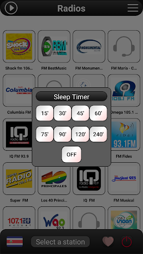 Costa Rica Radio FM Screen 3