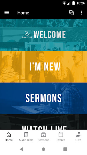 Android application Calvary Murrieta screenshort