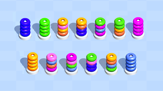 Color Stack Puzzle u2013 Water Tube Sorting Games Varies with device APK screenshots 6