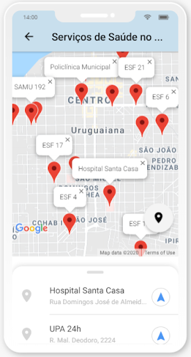 App SAU - Aplicativo de Saúde Screen 3