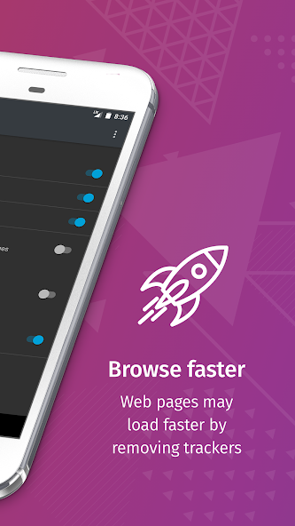 Firefox Klar Browser 117.1.0 APK + Мод (Unlimited money) за Android