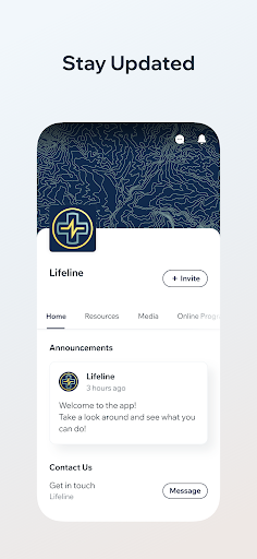 Lifeline Therapy Resources Screen 3