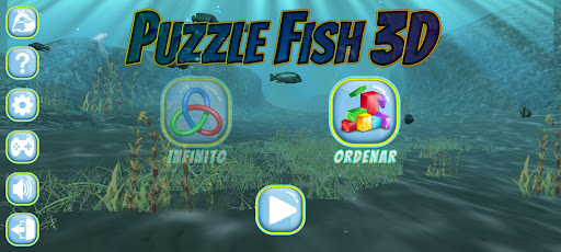 Android application PuzzleFish 3D screenshort