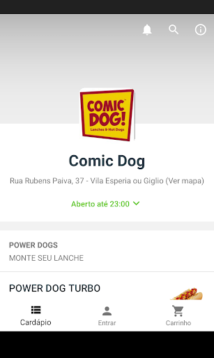 Android application Comic Dog screenshort