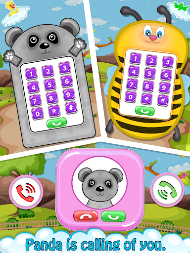 Android application Animals baby Phone for toddler screenshort