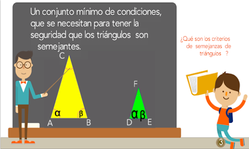 Screenshot 6 Criterios semejanza triángulos android