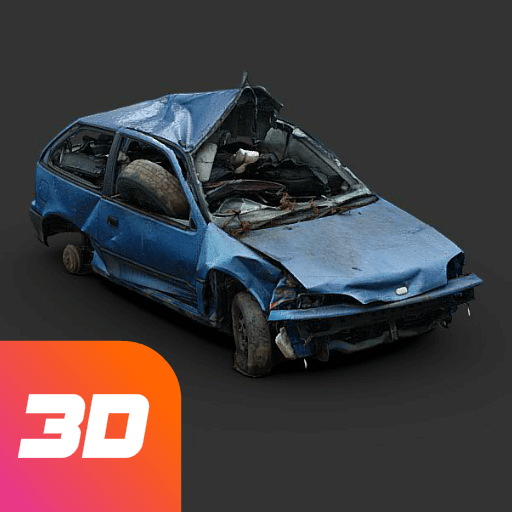 Crash test simulator: destroy car sandbox & drift