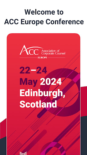 Android application ACC Europe Conference 2024 screenshort