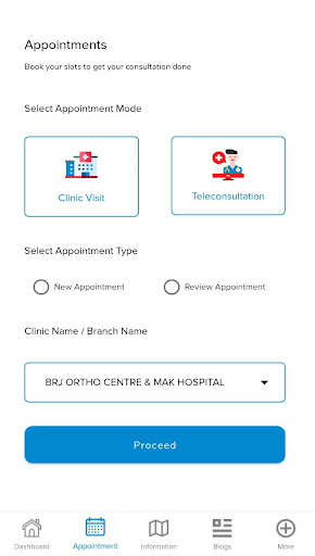 BRJ Ortho Centre Screen 3