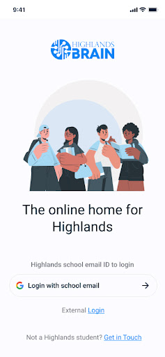 Android application Highlands Brain screenshort