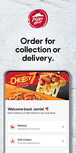 Android application Pizza Hut SG screenshort