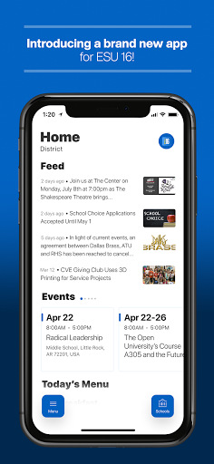 Android application ESU 16 screenshort
