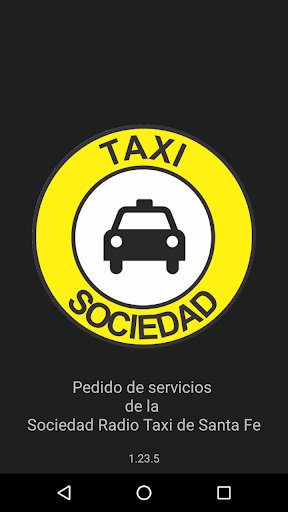 Android application Taxi Sociedad screenshort