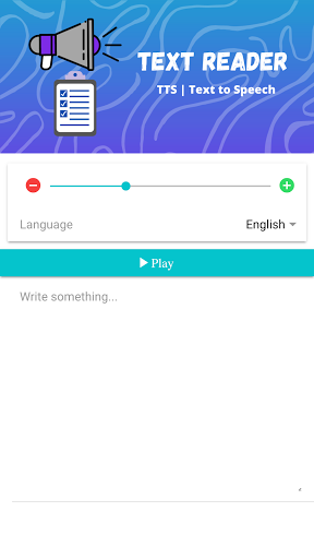 Text To Speech: TTS Reader Screen 3