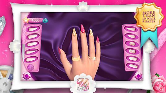 Игры для девочек ногти 3D