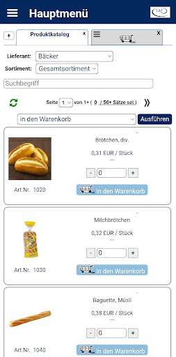 S&F Einkauf Screen 3