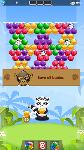 Android application Bubble Shooter screenshort