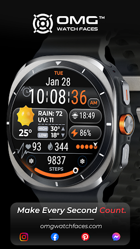 OMG 160 Weather Watch Face